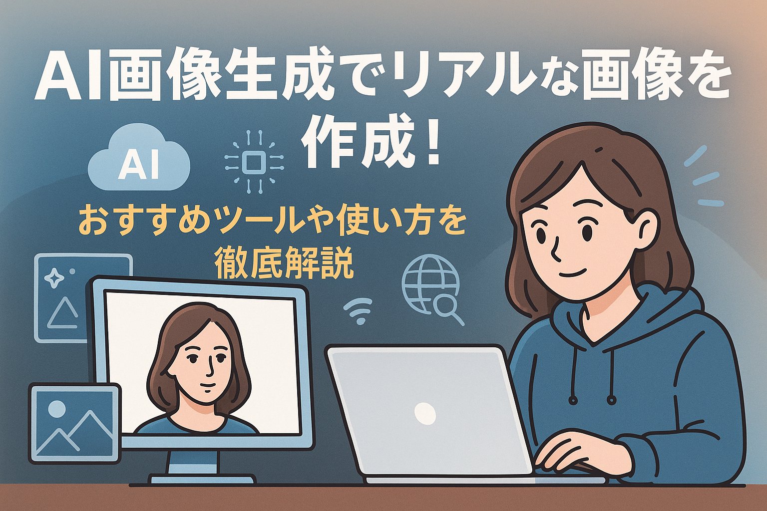 ai画像生成 リアル