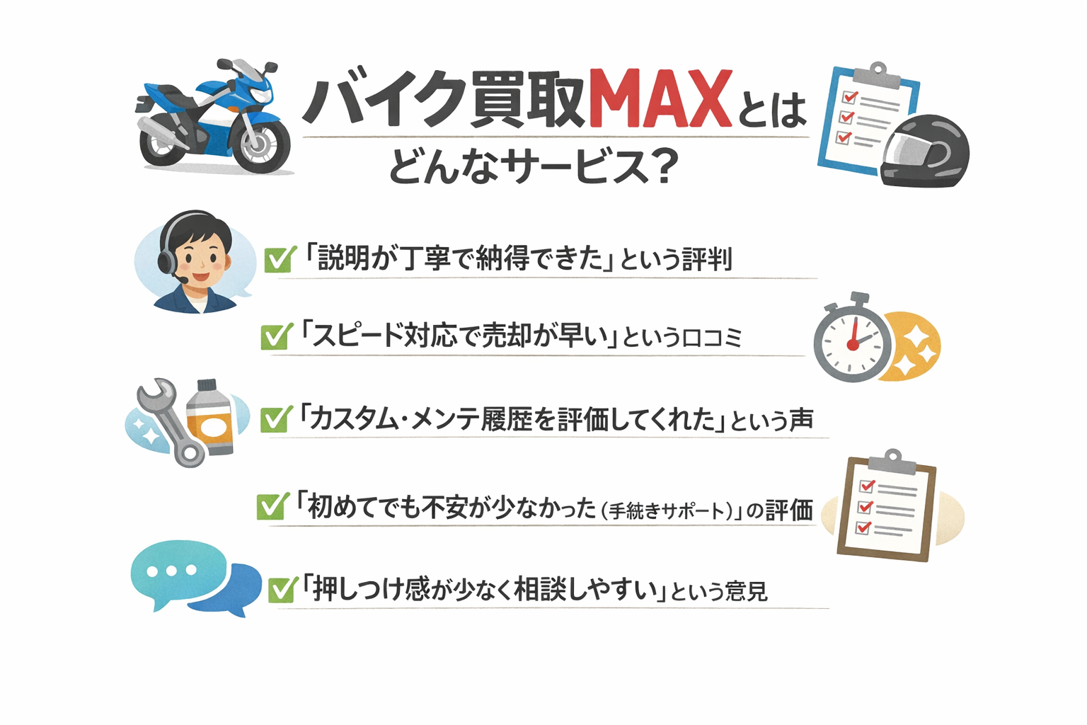 バイク買取MAXとはどんなサービス